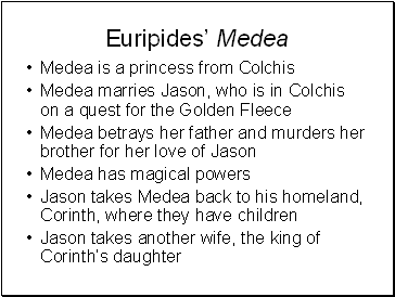 Euripides Medea