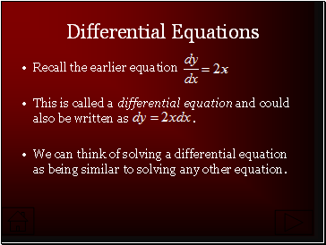 Differential Equations