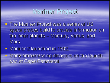 Mariner Project