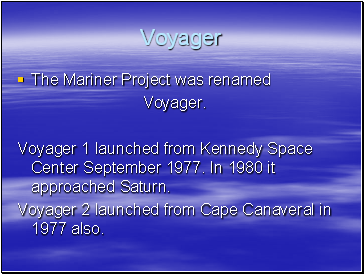 Voyager