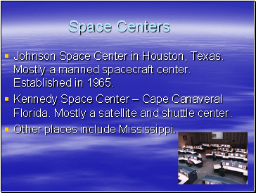 Space Centers