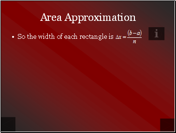 Area Approximation