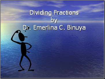 Dividing Fractions