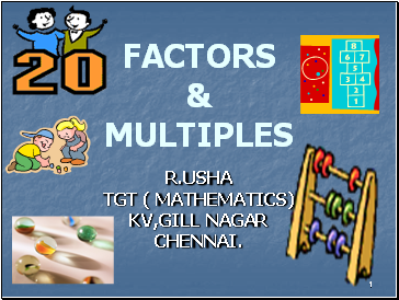 Factors Multiples