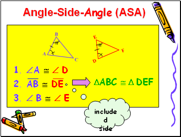 Angle-Side-Angle (ASA)