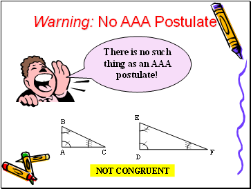 Warning: No AAA Postulate