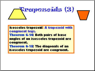 Trapezoids (3)