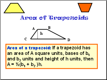 Area of Trapezoids