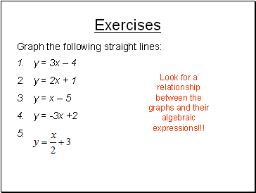 Exercises