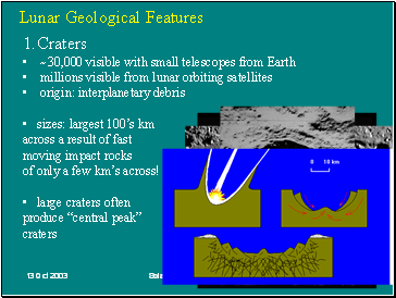 Lunar Geological Features