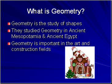 What is Geometry?