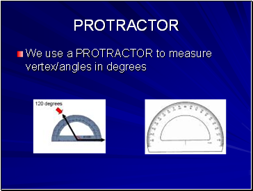 Protractor