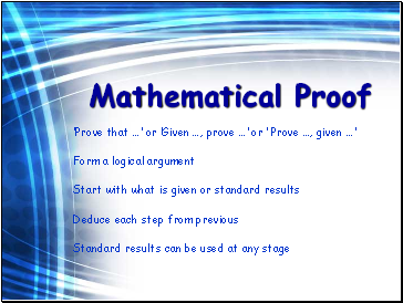 Mathematical Proof