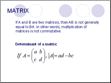 MATRIX