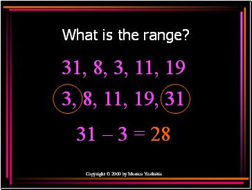 What is the range?