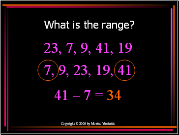 What is the range?