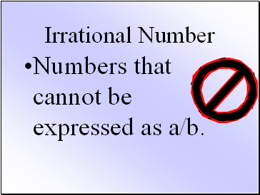 Irrational Number