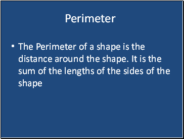 Perimeter