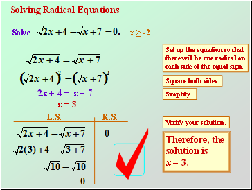 Set up the equation so that