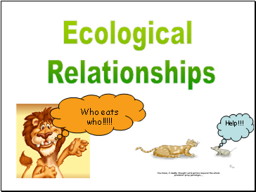 Ecological Relationships