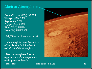 Geological Evidence: 