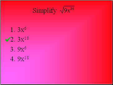 Simplify