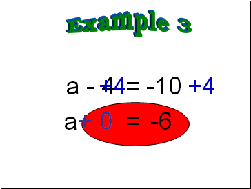 a - 4