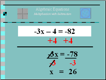 Algebraic Equations