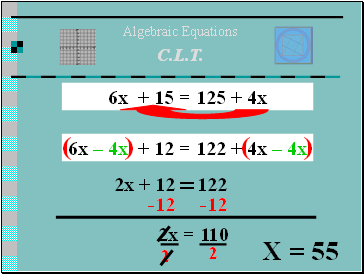 Algebraic Equations