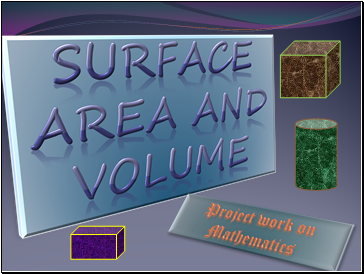 Surface Area and Volume