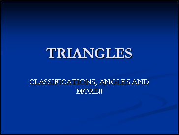 TRIANGLES