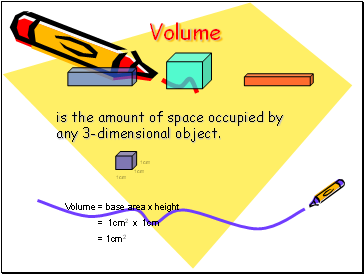 Volume and surface area