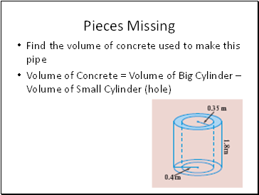 Pieces Missing