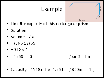 Example