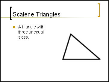 Scalene Triangles