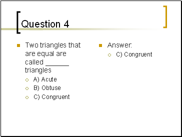 Question 4