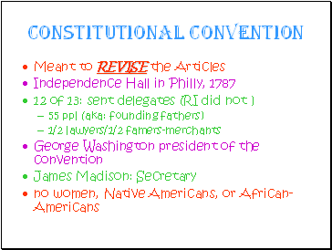 Constitutional Convention