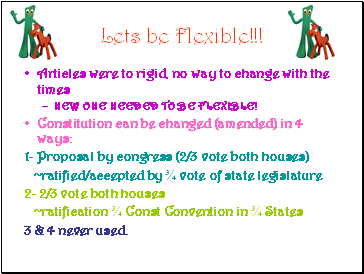 Lets be Flexible!!!