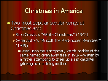 Christmas in America