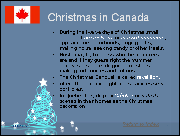 Christmas in Canada