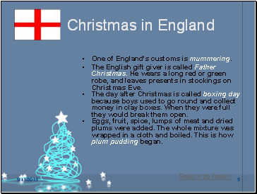 Christmas in England