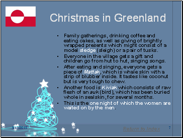 Christmas in Greenland