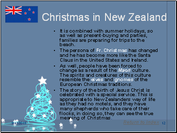 Christmas in New Zealand
