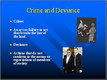 Crime and Deviance