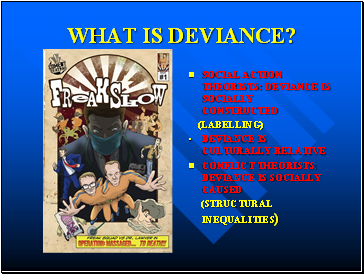 What is deviance?