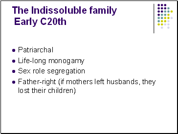 The Indissoluble family Early C20th