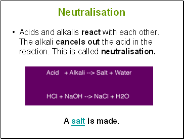 Neutralisation