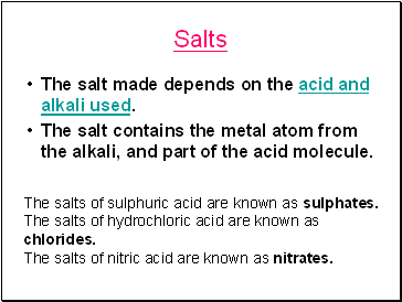 Salts