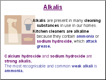 Alkalis
