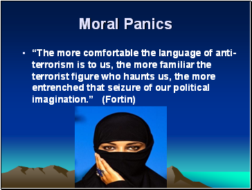 Moral Panics